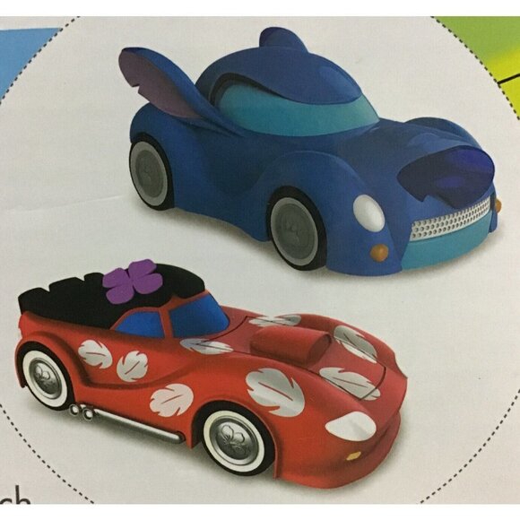 Disney Lilo and Stitch Friction Cars Action Speed Push Release Launch 2020 New - Picture 4 of 7